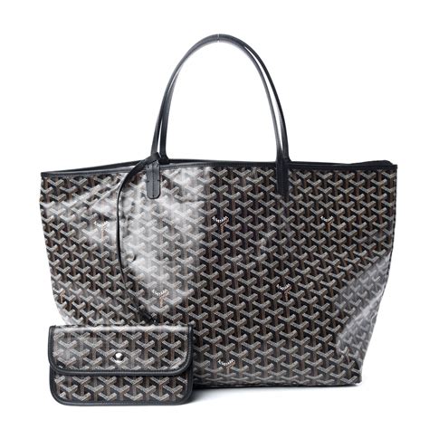 goyard gm black price|GOYARD Goyardine Saint Louis GM Bl.